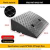 Outdoor Plastic Car Step Ramp for Door Sills and Stairs