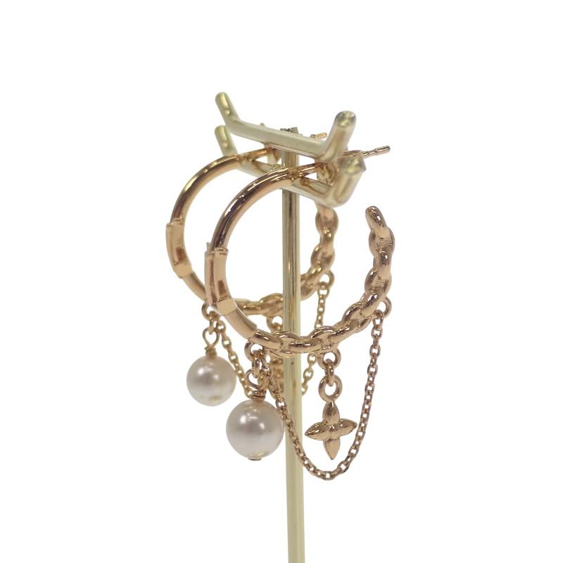 Louis Vuitton M02819 Pierce Gold Metal Women