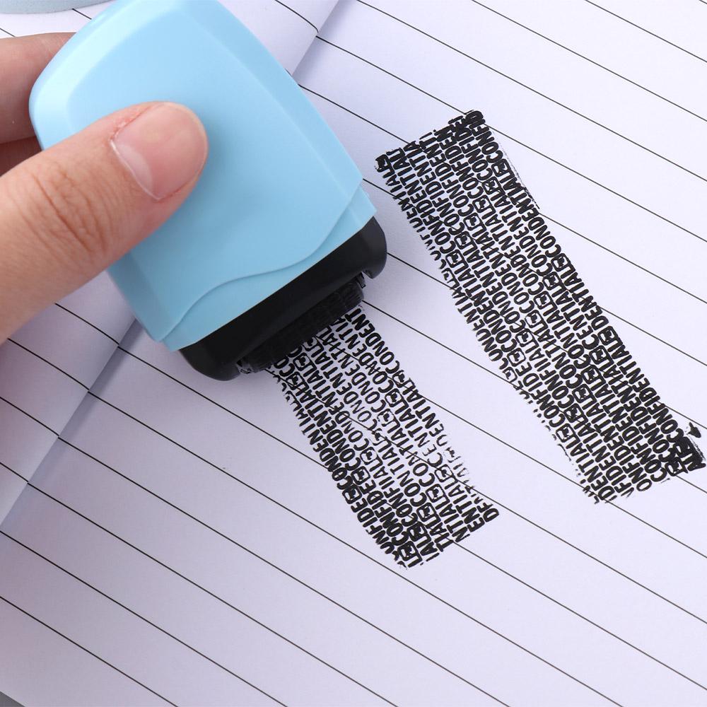 Guard Seal Privacy Confidential Information Stamps Security Stamp Data Protection Roller Stamp