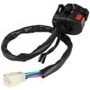 Dirt Bike Handlebar Switch for Hawk 250,Left Electric Motorcycle Light Turn Signal Horn Button for Hawk250