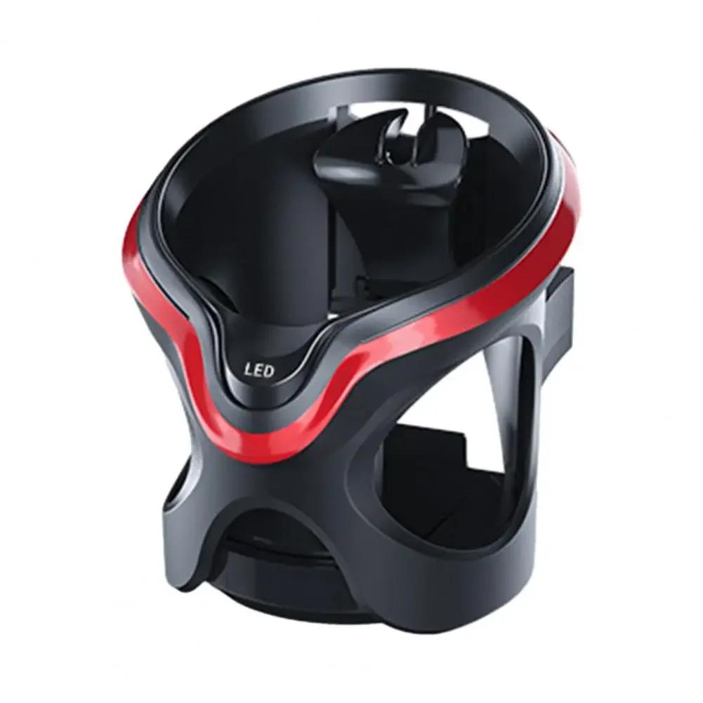 

Universal Car Cup Holder with LED Light Anti-Shake Easy to Install Automotive Air Vent Cup Bottle Holder