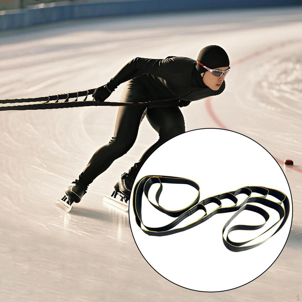 Short Track Speed Skating Band Curved Strong Stable Elastic Training Resistance Skatings Corner