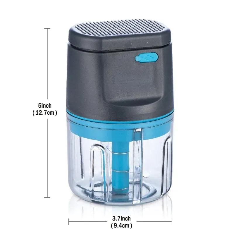 Electric Food Crusher Mini Garlic Press for Kitchen Vegetable Chopper To Crush Garlic Ginger and Chili Peppers for Effortless Meal