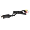 HD Multimedia Interface to RCA Converter Supports 4K 30hz HD Multimedia Interface to Older TV Adapter for Monitor