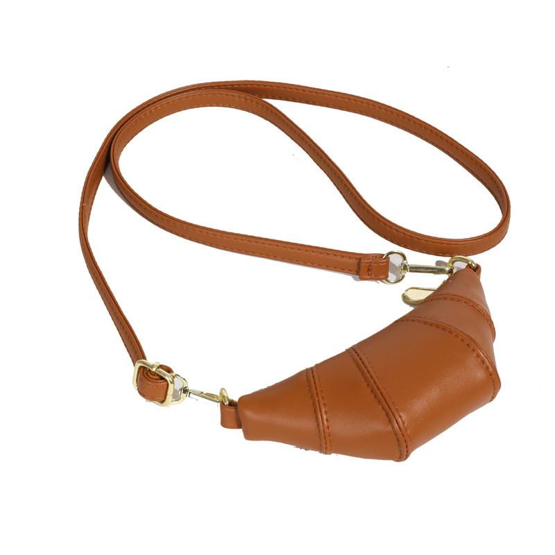 Bull Shoulder Horn Bag Pu Material Fashionable Dumpling Are Simple Girl For