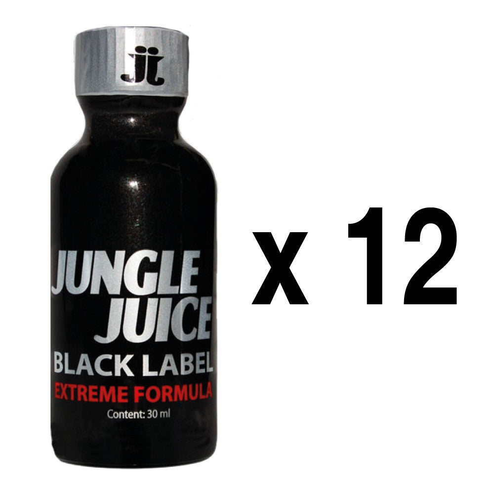 Jungle Juice Black Label 30ml x12 - Locker Room - Stimulants