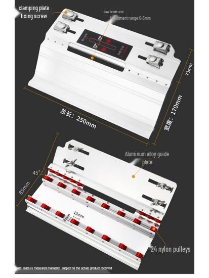 45° Tile Beveler: Precision Chamfering Machine for Woodworking & Ogee Corners