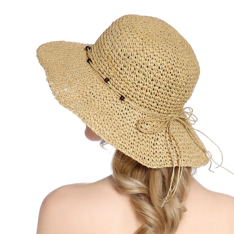 Купить Женская новая соломенная шляпа от солнца для девочек, летняя ...