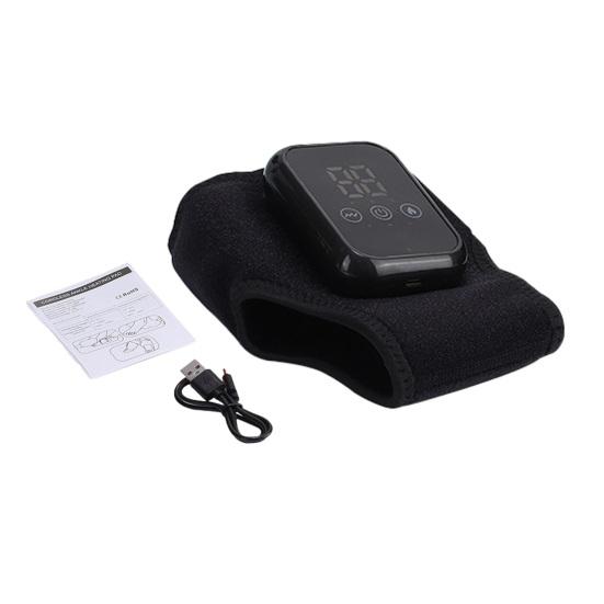 

1/2Pcs Electric Foot Massager with Smart Timer Achilles Tendonitis Pain Relief Ankle Heating Pad Wrap Cordless Heated Vibrating Feet Ankle Brace 1pc