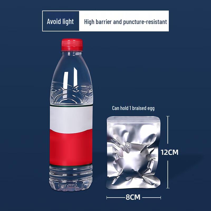 Hanton 8x12cm Thickened Aluminum Foil Vacuum Sealing Bags