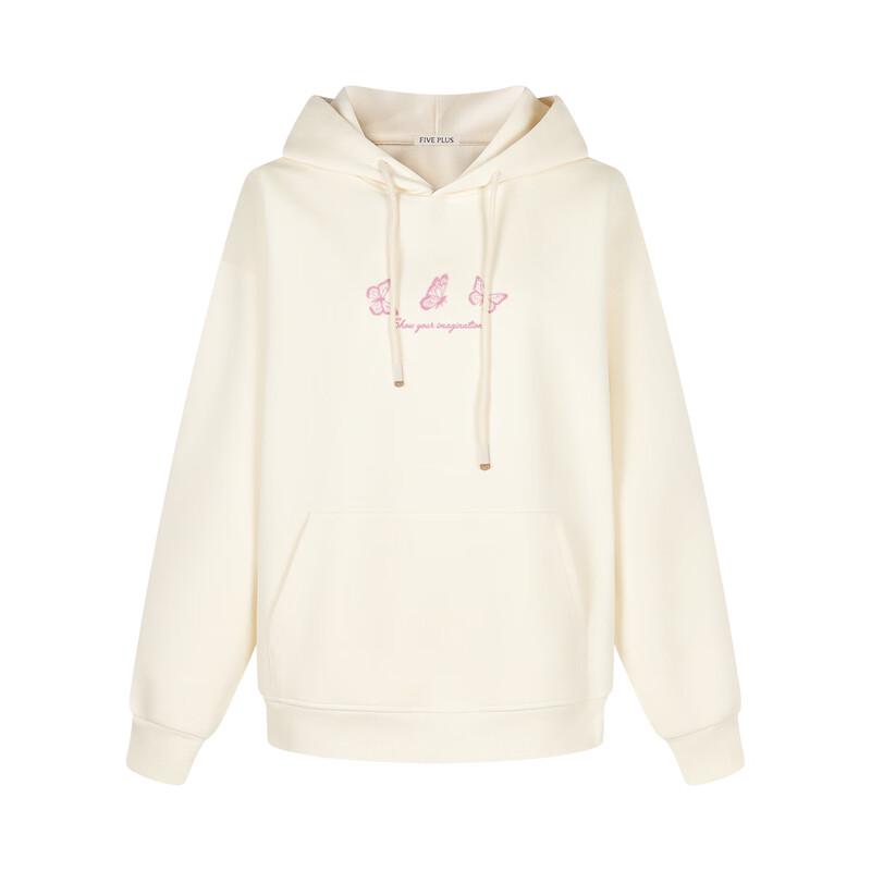 FivePlus Women's Academy Style Long-Sleeve Hooded Sweatshirt