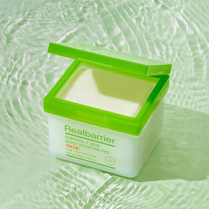 Real Barrier Control-T Acid Quick Boosting Pads 100 Sheets