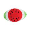Plush Dog Toy Soft Bite Resistant Teeth Grinding Watermelon Shape Stuffed Pet Chew Toy for Puppy