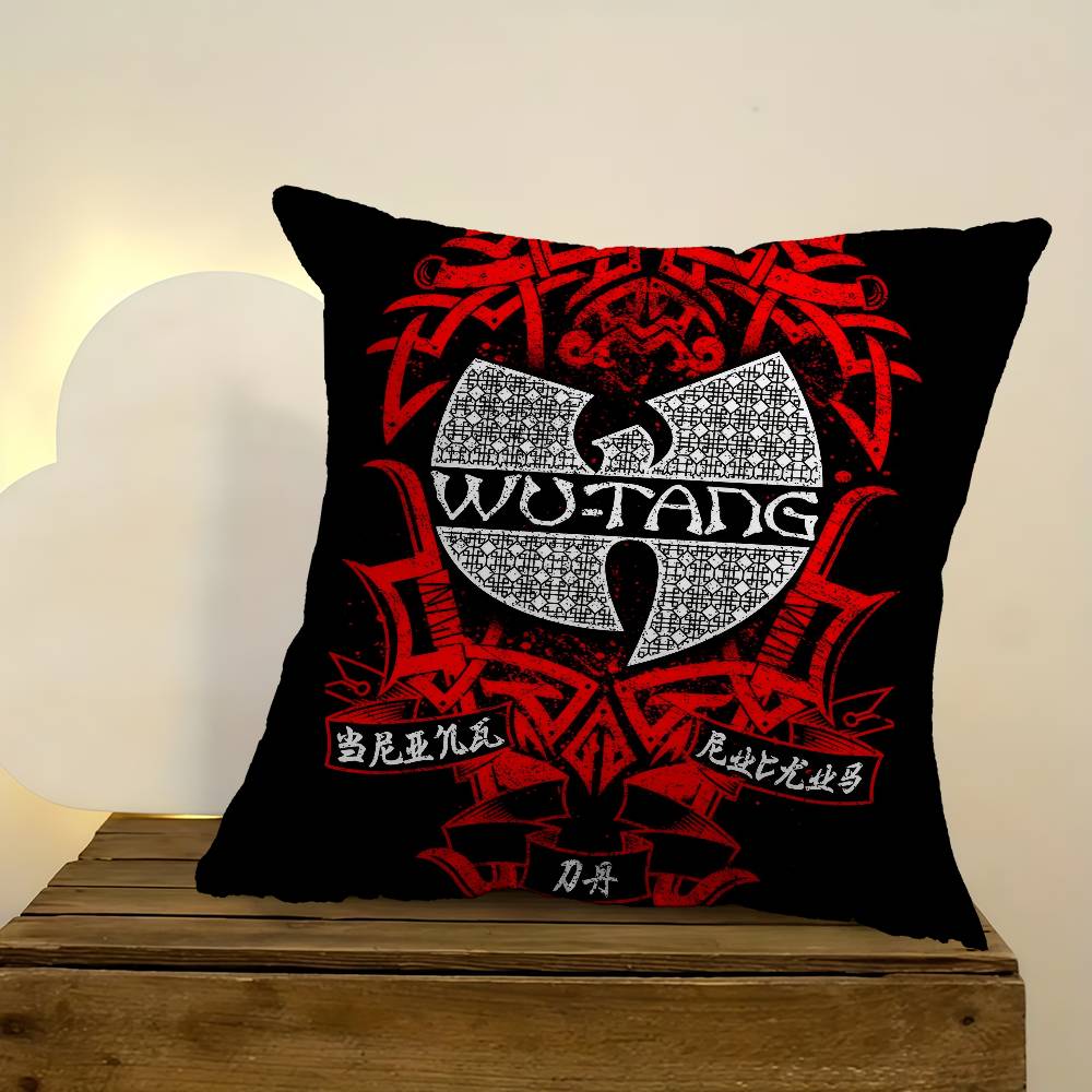 Band W-Wu Logo Tang-Clan Personalisierte Bild-Text Heimdeko Kissen Haushaltsgeschenke 45x45cm