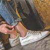 White shoes men's summer breathable Korean version trendy casual men's shoes sports white versatile men's board shoes