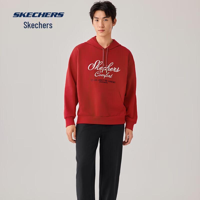 Skechers Unisex Star Style Loose Fit Knit Hoodie L126U020