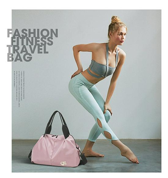 Damen Leichte Yogatasche - Nass-/Trocken-Trennung, Handheld, Großes Fassungsvermögen für Sport & Kurztrips