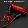 120cm Motorcycle Wheel Disc Spring Reminder Cable Alarm Disc Lock Security Anti Thief Motorbike Accessories