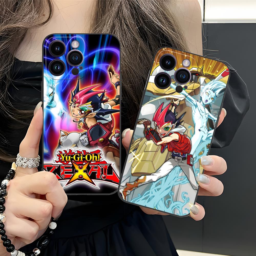 Yugioh Yuma Tsukumo Mobile Phone Case for iPhone 17 16 15 14 13 12 11 X XR XS 8 7 Air Pro Max Plus Mini Colorful Cover Luxury