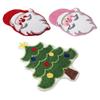 Christmas Tree Cashmere Floor Mat Toilet Bathroom Absorbent Non-Slip Foot Mat Home Decor Soft Bedroom Carpet