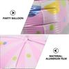 4pcs Hot Air Balloon Foil Balloons Birthday Party Decorations Aluminum Film 4D Cartoon Pink Balloons Festival Supplies
