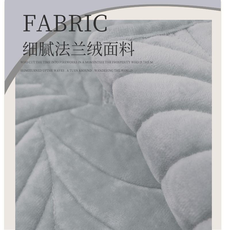 Sofa Cushion Simple Modern Light Luxury Style Non-Slip Thickened Color Leather Case Cover Cloth Winter Plush