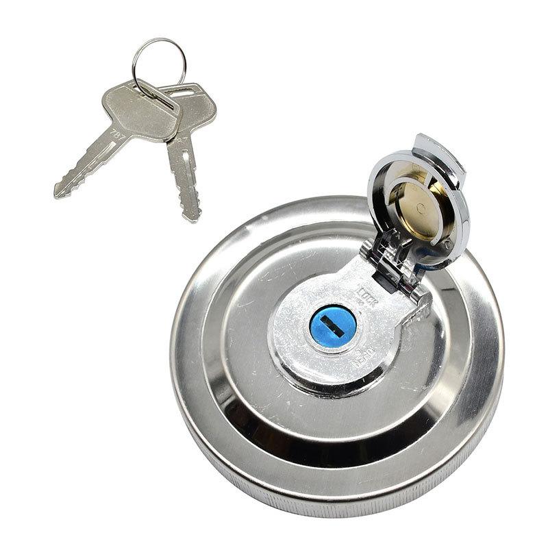 2A7-04-11260 2A70411260 Fuel Tank Cap with 2 Keys Compatible with Komatsu Excavator PC200-8M0 PC210-10M0 PC220-8M0 PC430-8