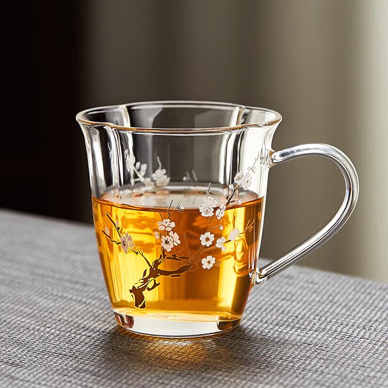 

Japanese Style Glass Master Teacup with Handle