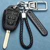 Styling Mouldings Leather Car Key Case Cover for Toyota Rav4 MK4 Rav 4 Corolla Fielder Vitz Remote 2/3/4 Buttons Shell Fob Shell
