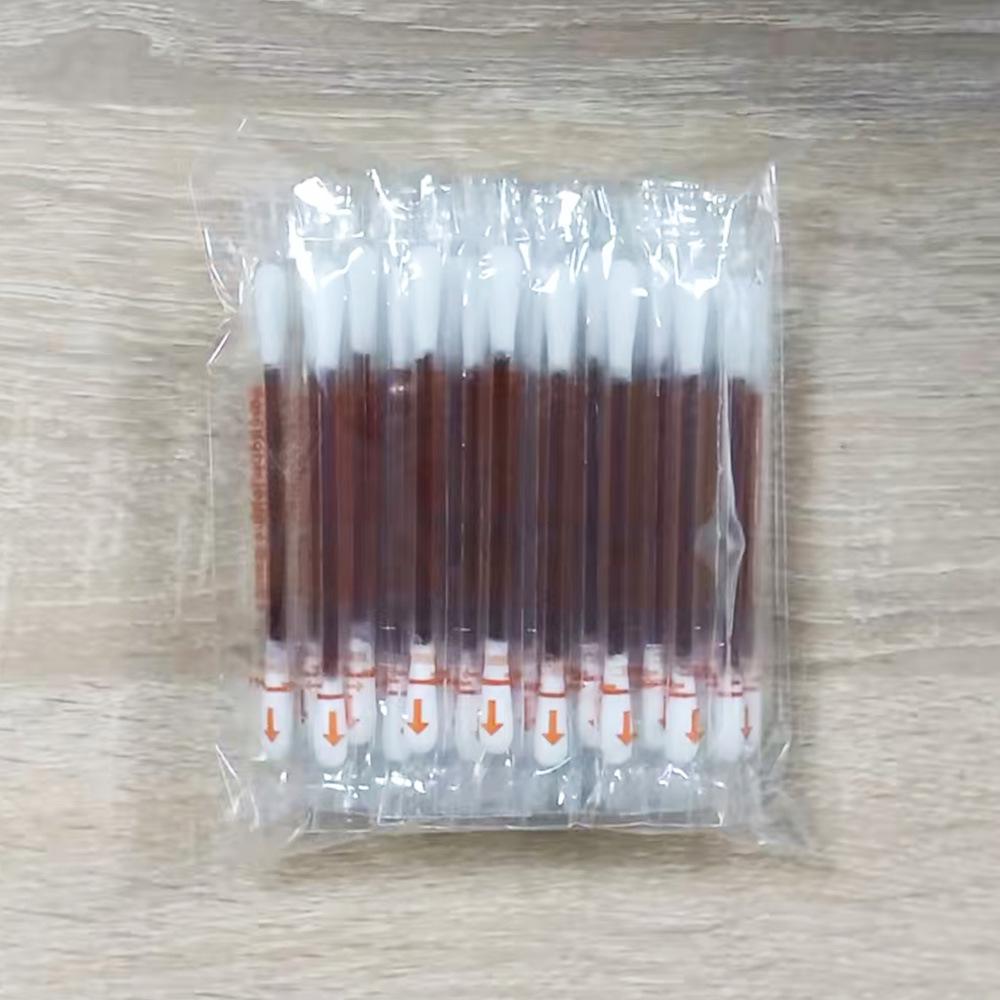 Дезинфицирующие ватные палочки Boyu Lan с повидон-йодом - сертифицировано FDA, 50/100 шт. для очищения и дезинфекции новорожденных