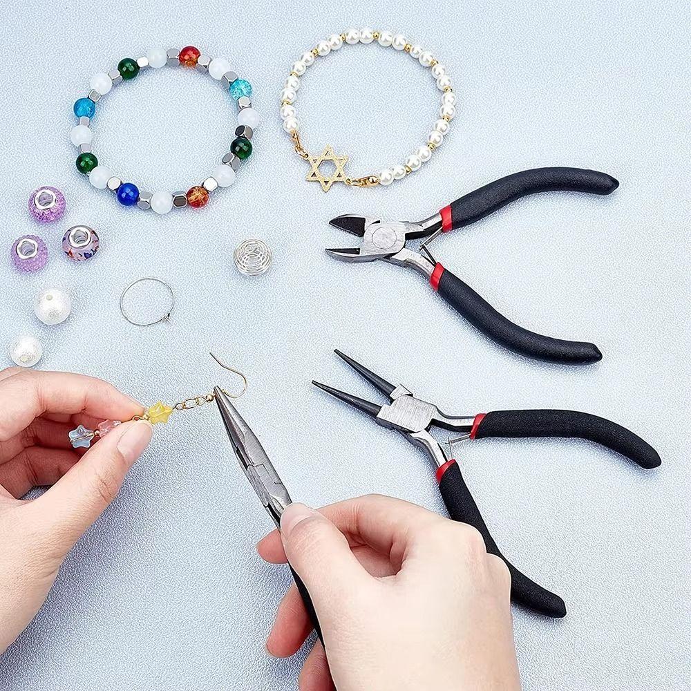 Ferronickel Jewelry Pliers Black Wire Pliers DIY Equipment Pliers