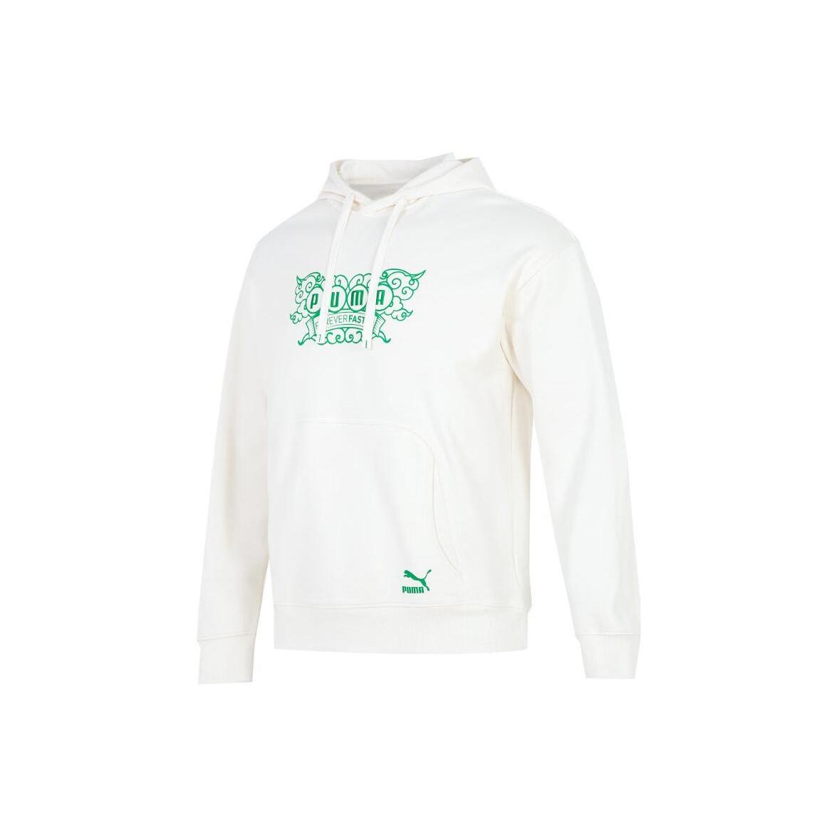 PUMA Das CC Graphic Crew Sweater White Men s 539909-93 L