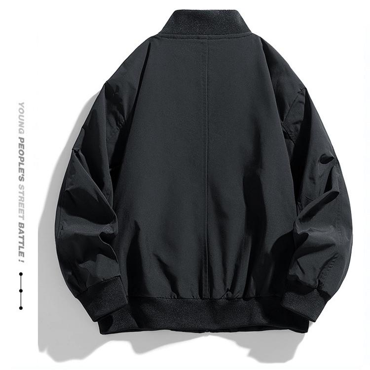 Spring Autumn Plus Size Jacket Men's Pocket Loose Fashion Brand Coat 8XL Bomber Jacket Workwear Jacket