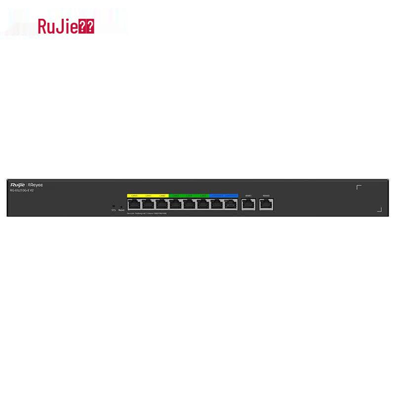 Ruijie RG-EG210G-E V2 10-Port Gigabit Enterprise Gateway Router (CN version)