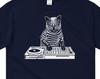 DJ Cat Shirt, Animal Lover Shirt, Gifts For Him, Cat Gifts, Funny Animal Shirt, Cute Animal Shirt, Cool Animal T Shirt, Gifts For Her