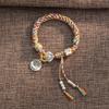 Design Tibetan Woven Hand Rope Retro Ethnic Style Niche Xizang Bracelet Men's and Women's Exotic Style Guochao Accessories