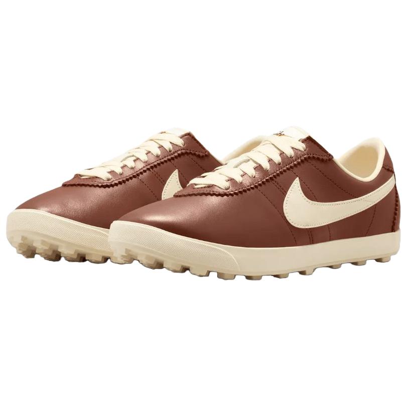 Nike Astro Grabber Pelle Comode Versatili Stile di Vita Scarpe Casual Scarpe Donna Marrone Tè al Latte II1259-202