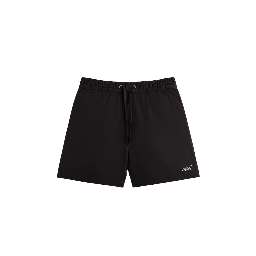 

Kith Шорты из шелкового хлопка для активного отдыха Черные Мужские Низ KHM060514-001 L