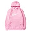 Herren Damen Kapuzenpullover Winter Fleecegefüttert Oversized Lässig Sportbekleidung Langarm Baumwollmischung