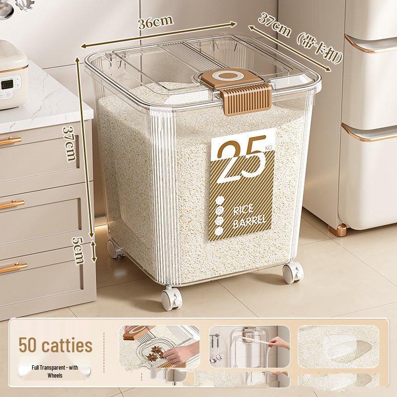 ZISIZ Sealed Rice and Grain Storage Container