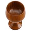 Hand-made Jujube Wood Wooden Mug Wood Grain Wooden Drinking Cup Wooden Wine Goblet Drinking Wine