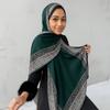 Print Headscarf Long Wraps Shawl Soft Islamic Turban  Daily
