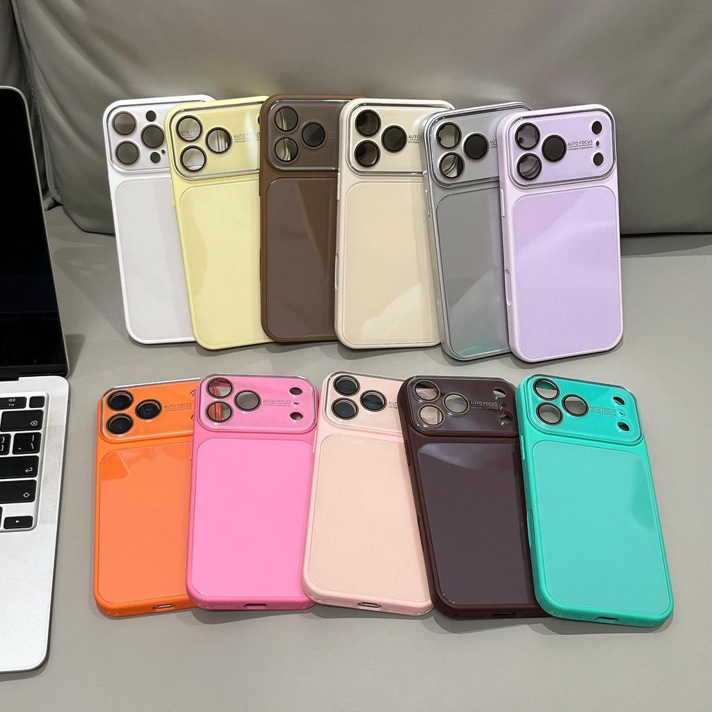 Premium Candy Color iPhone 17 Pro Max Hülle: Solides, einfaches Design