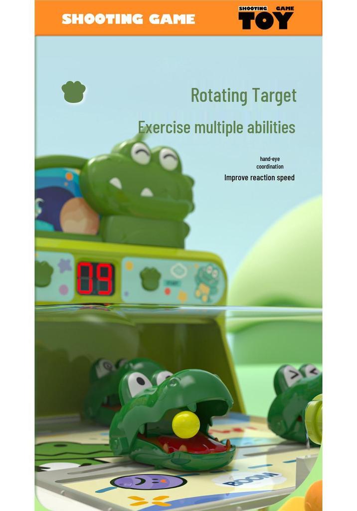 Marble Shooting Game: Target Practice & Challenge Toy for Kids - Perfect for Parent-Child Interaction and Children's Day Gift