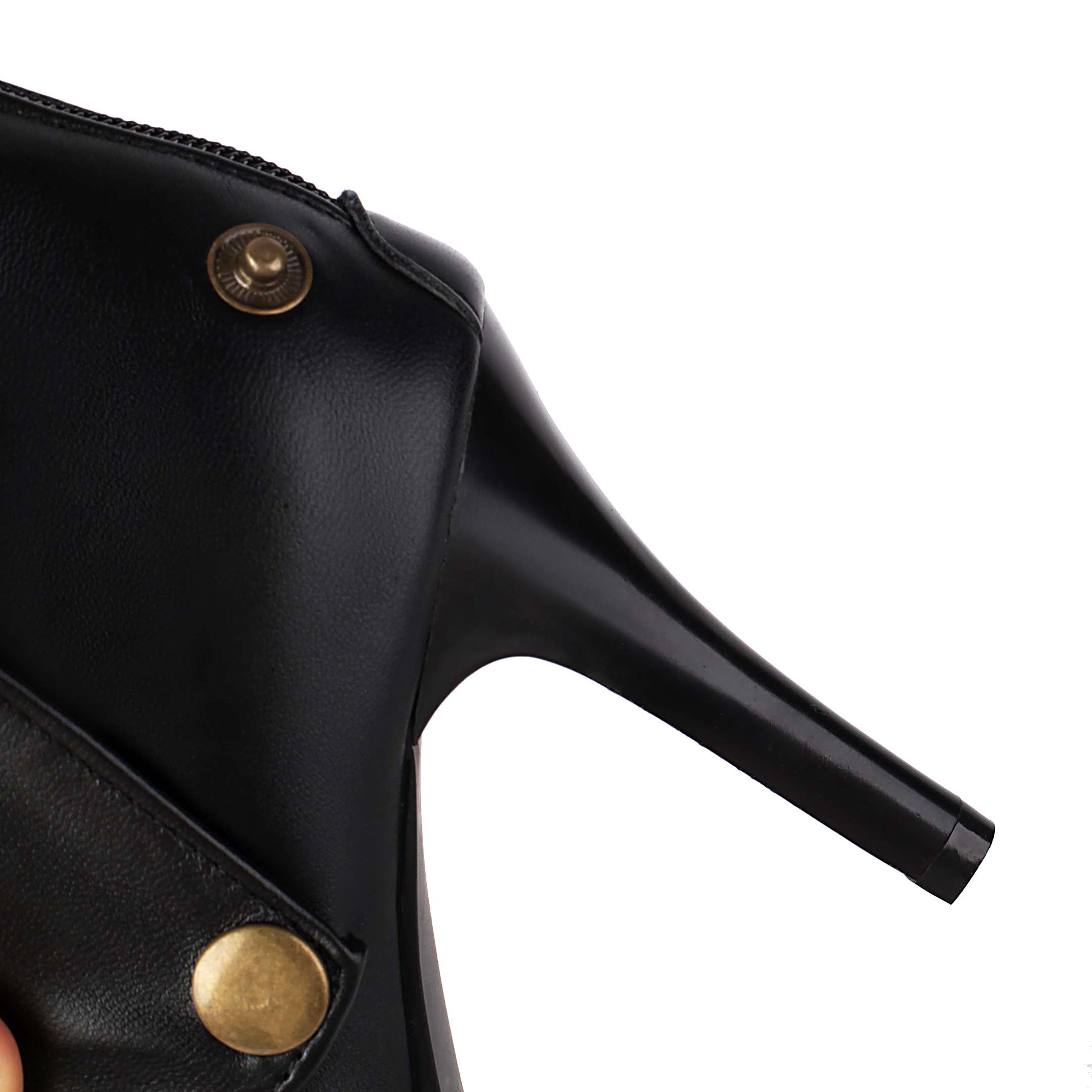 lenkisen ПУ осенне-зимние туфли с острым носком на шпильках — фото 3