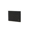Daks Black Leather Louis Embossed Dd Pattern Card Holder Dbho4f369bk