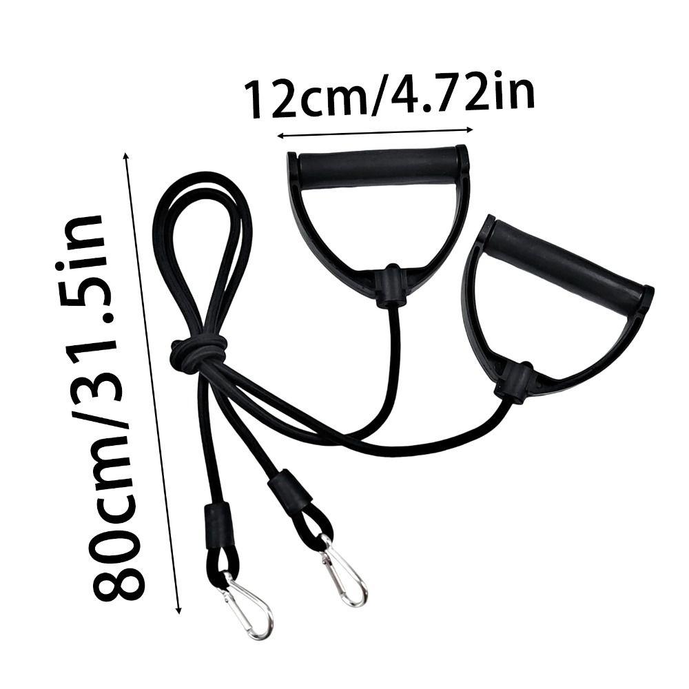 Strength Training Pull Rope Bands Black Workout Exercise Band Resistance Bands  Fitness