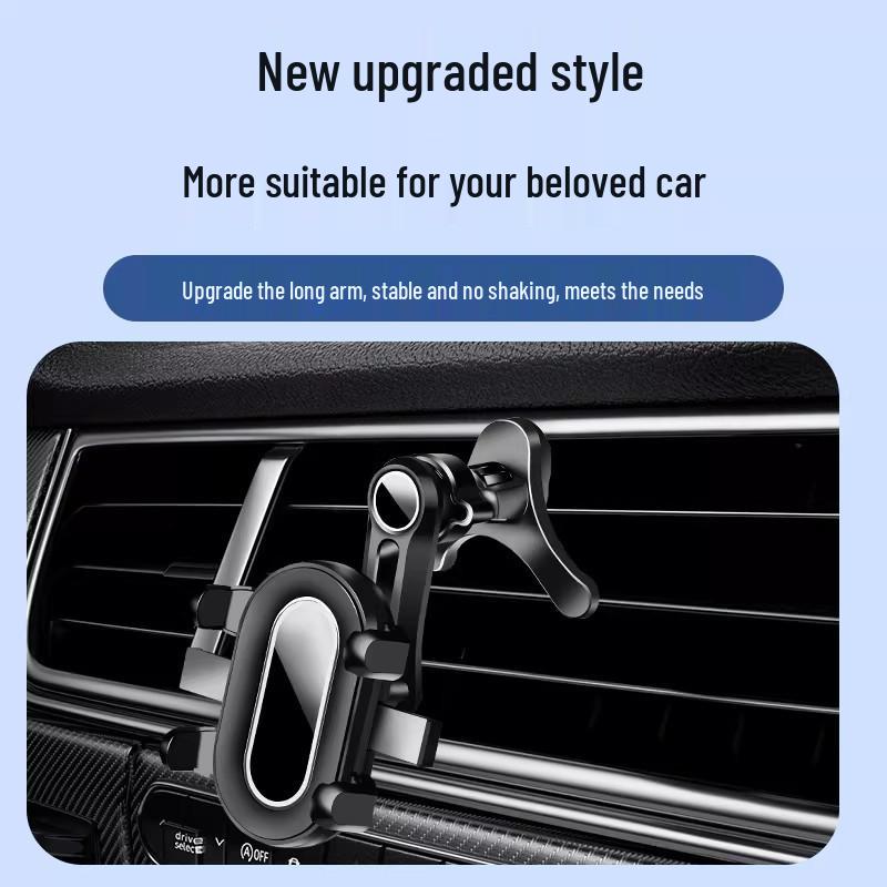 Car Air Vent Mount: Clip-on Phone Holder Bracket