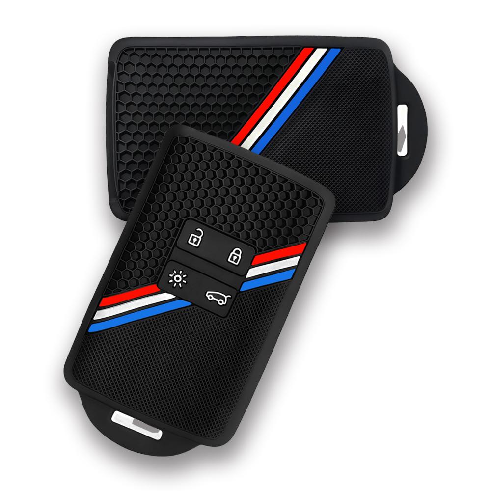 For Renault Captur 2020 Silicone Key Cover Holder for Renault Clio Megane Arkana Arcan Kadjar Zoe Espace 5 Smart Key Car Case