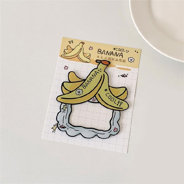 Colorful Fruit Shape Refrigerator Magnets Frame Holds Photos Card Note Memos With Reliable Magnetic Adhesion Holder